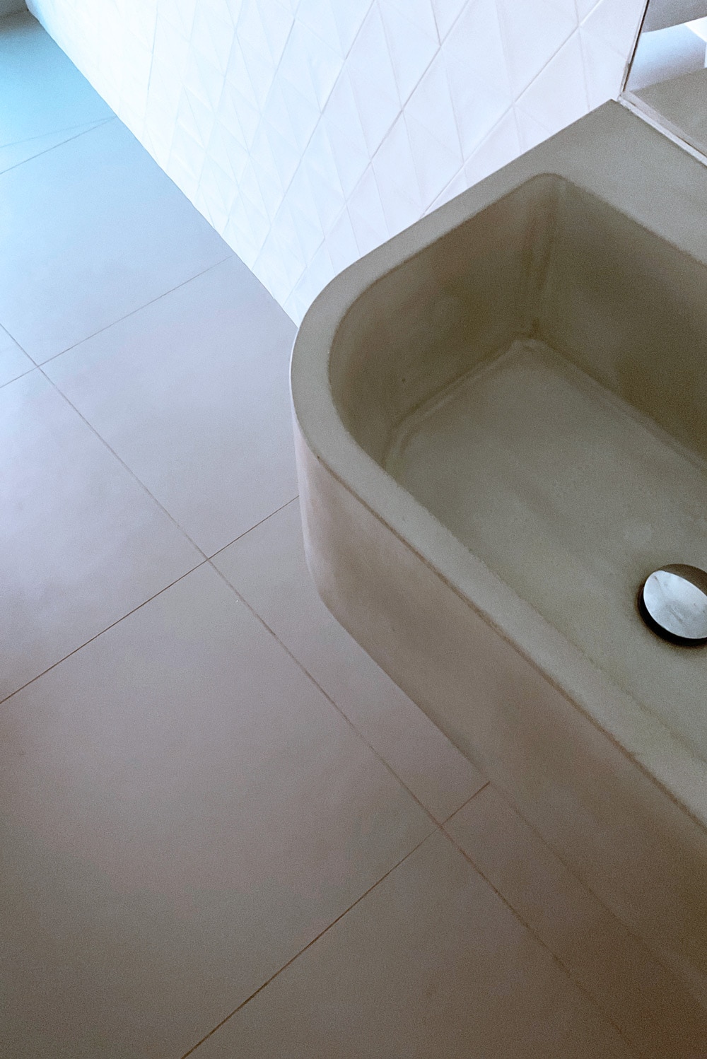 GFRC Cement Bathroom Sink