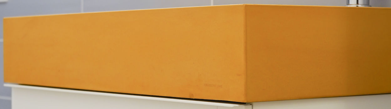 Bathroom countertops with built-in bathtub