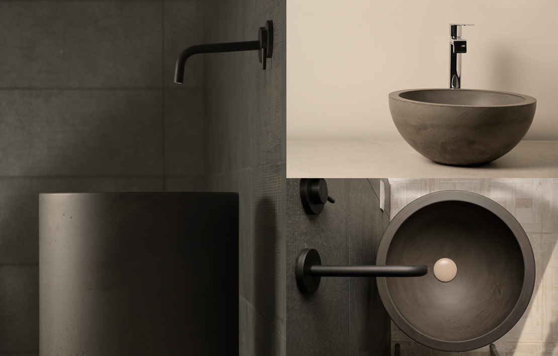 Giove countertop washbasin